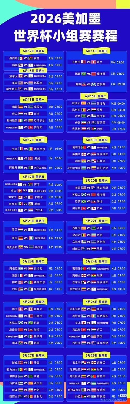 2026世界杯直播实时更新实时赛程直播平台